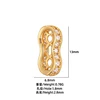 S925 Sterling SIiver 2 3 4 hole spacers separator bar, multi row Bracelet separator DIY jewelry making materials wholesales SZ24 2