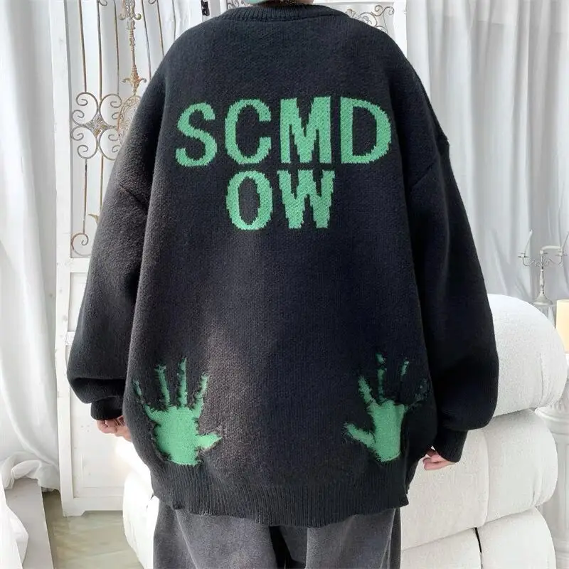 

Мужской и женский свитер с круглым вырезом, в Корейском стиле