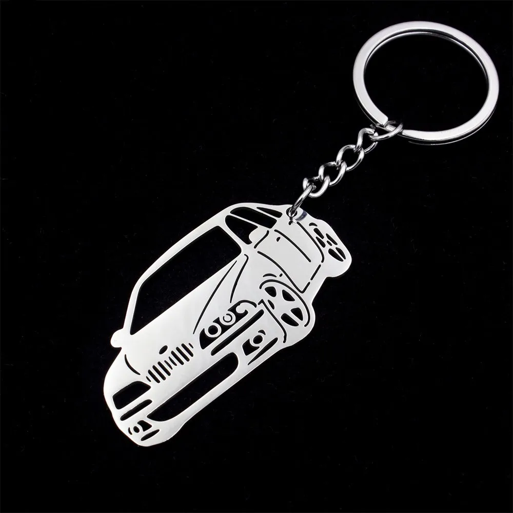 Portachiavi Da Uomo Con Moschettone E 8 Anelli In Acciaio Inox – Portachiavi Rapido In Metallo Pesante, Sgancio Facile, Per Auto E Casa, Argento - 3