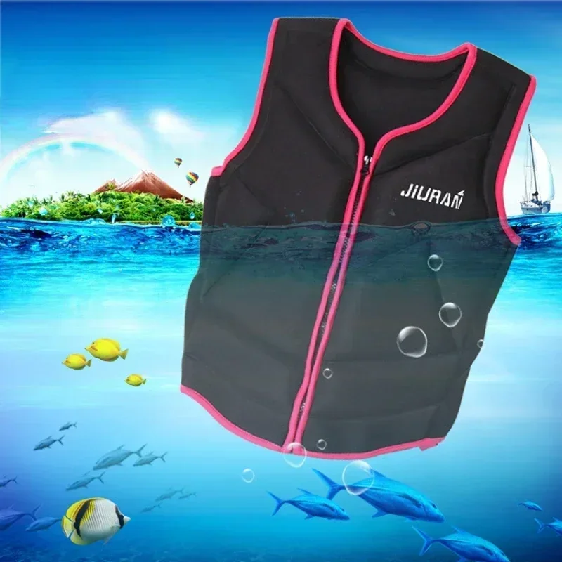 Life Jacket For Adult Children Water Sport Buoyancy Jacket Life Vest Swimming Boating Driving Vest Buoyancy Suit