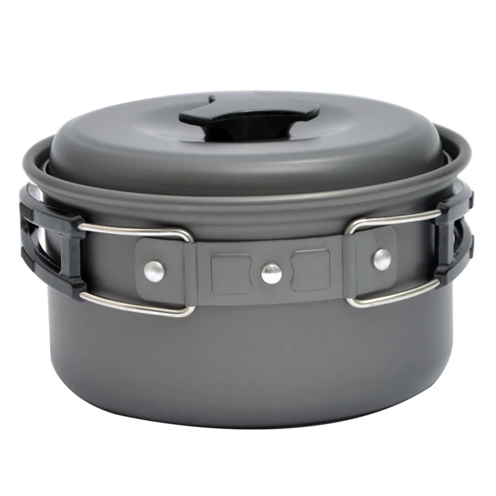 

Portable Boiler Individual Camping Cookware Outdoor Cooking Pans Aluminum Utensil