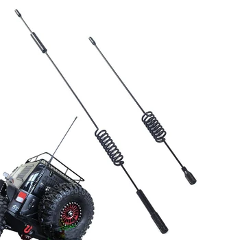 RC Auto Antenna Decorativa In Metallo Per RC 1:10 RC Crawler Auto Traxxass-4 Defender RC Crawler Auto Giocattoli di Controllo Remoto parti