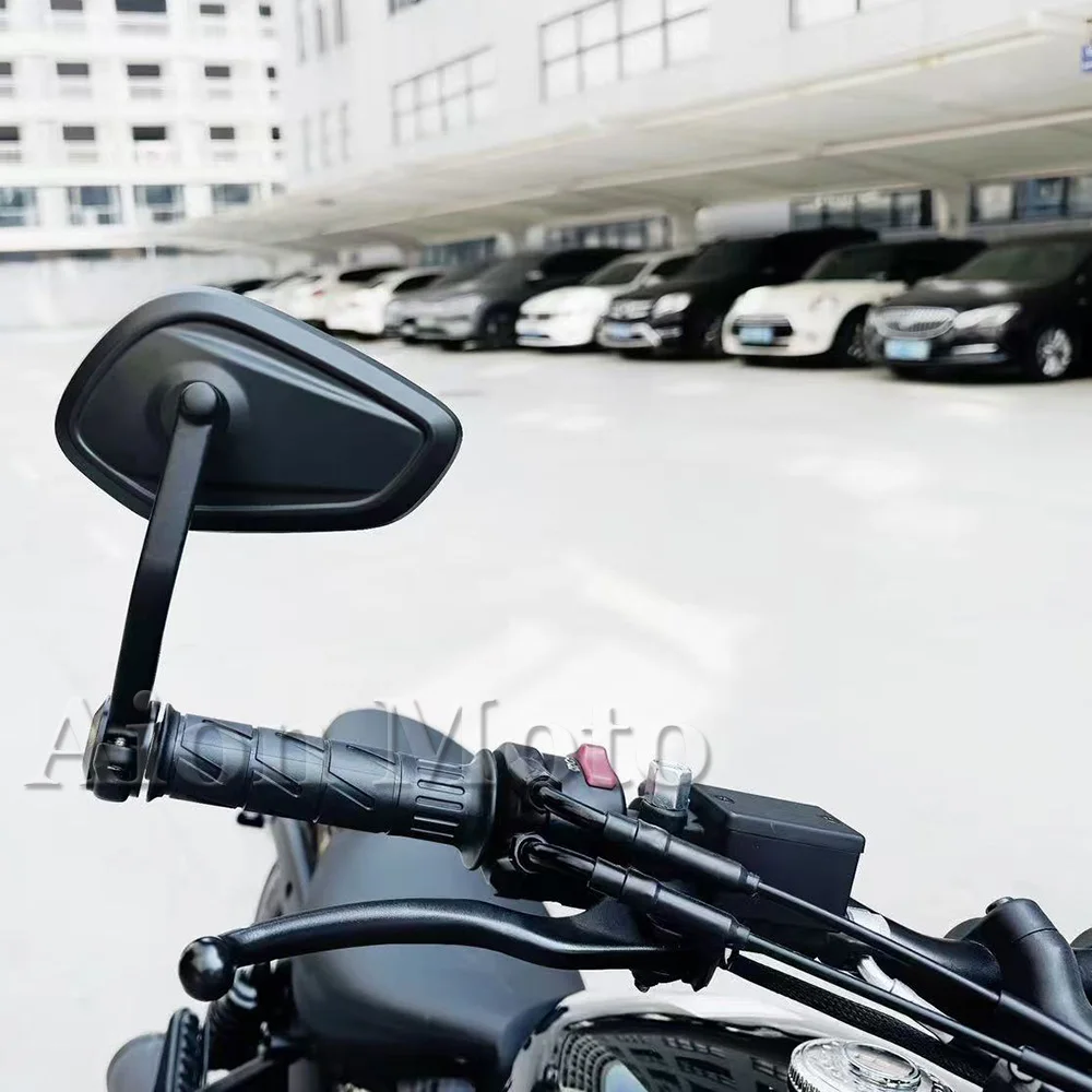로켓 3 스트리트 트리플 S 765 765RS 765R 스피드 트리플 1200RS 1200RR 오토바이 핸들바 리어뷰 핸들 바 엔드 미러