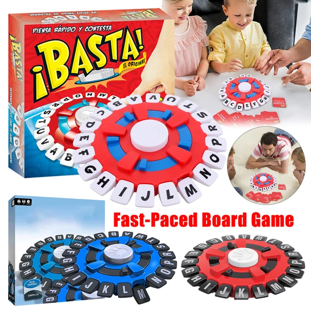 Spanish Tapple Word Game Family Fast-Paced Board Game The Quick Thinking Letter Pressing Tapple Games For Children Puzzle Learn 1