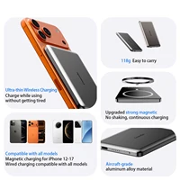 Metal Magnetic Wireless Power Bank 20W USB-C Fast Charging Protable External Battery for iPhone 17 16 15 14 13 12 Smartphone - Image 2