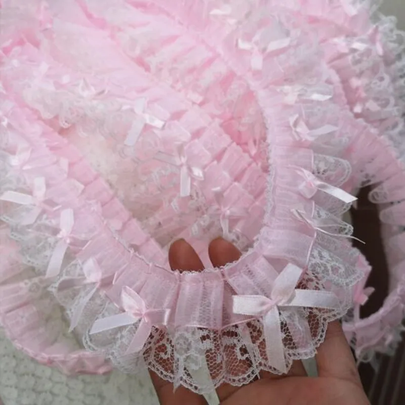 5CM Wide Pink Embroidery 3D Flower Tulle Lace Fabric Trim Ribbon DIY Sewing Applique Collar Fringe Tassel Wedding Guipure Decor 3 5CM Wide Pink Embroidery 3D Flower Tulle Lace Fabric Trim Ribbon DIY Sewing Applique Collar Fringe Tassel Wedding Guipure Decor 3