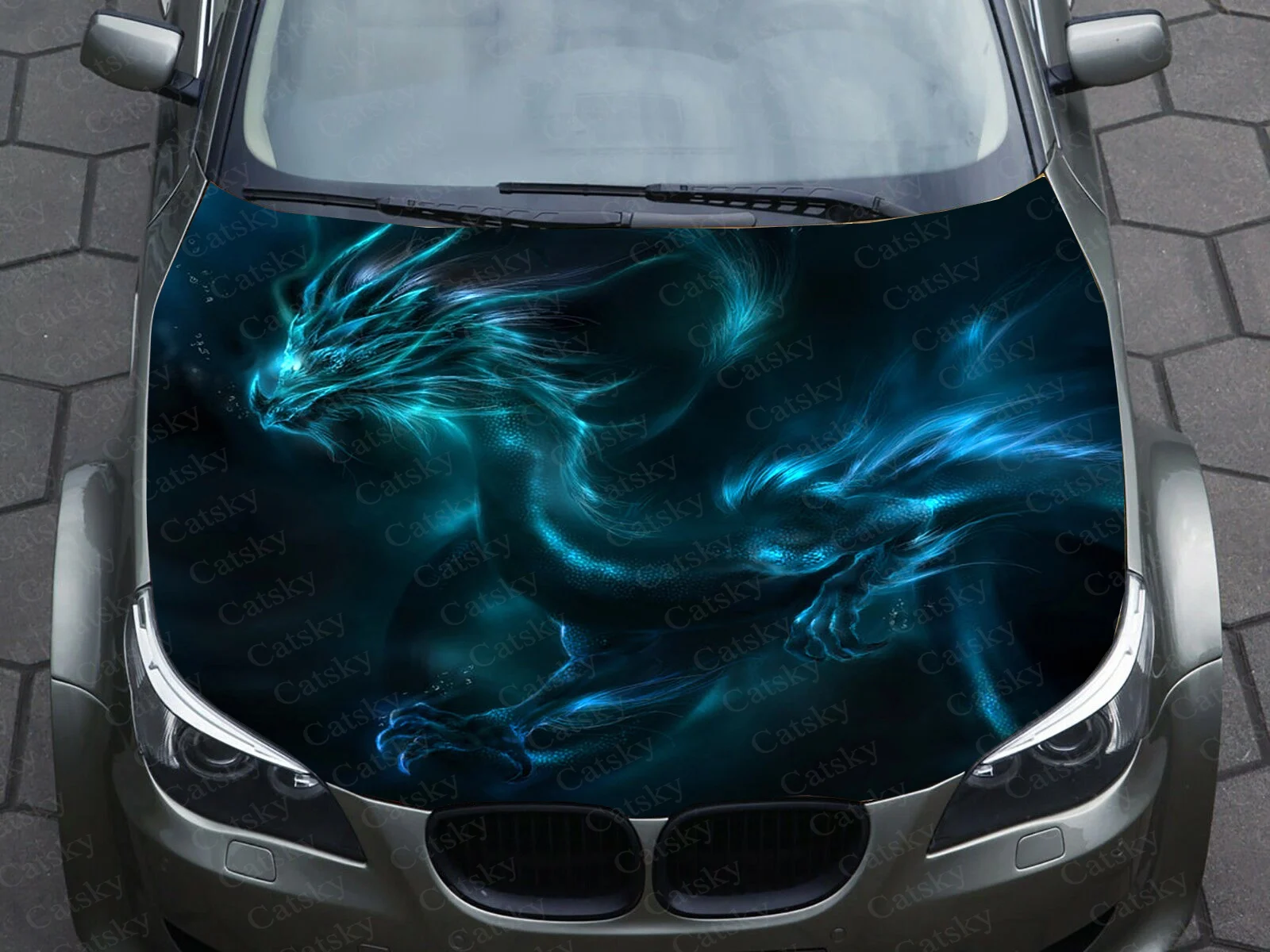 Drachen Tier Flamme Auto Aufkleber universelle große Auto Aufkleber gemalt  modifizierte Rennwagen Aufkleber Seite Grafik Schmerz Auto Aufkleber -  AliExpress