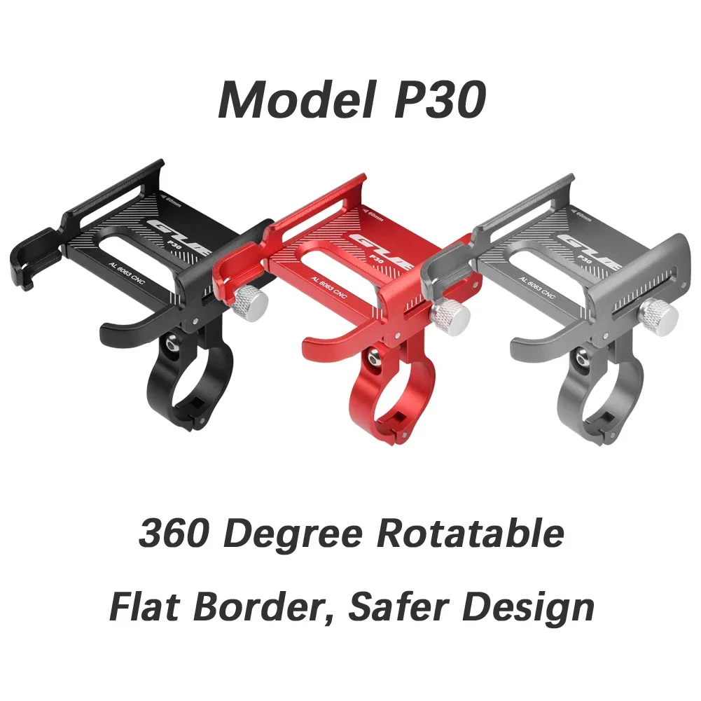 GUB Bike Moible Phone Holder G85 Mount Bracket Smartphone Aluminum Tight Metal MTB Bicycle for Samsung Huawei Xiaomi Iphone G95