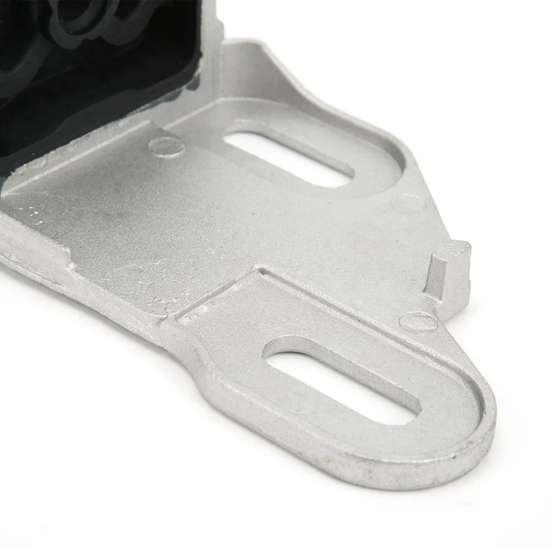 Car Rear Exhaust Rubber Mounting Bracket 7700424339 Silver & Black Rubber+Metal For Renault Clio MK2 1998-1 Piece exhaust rubber bracket