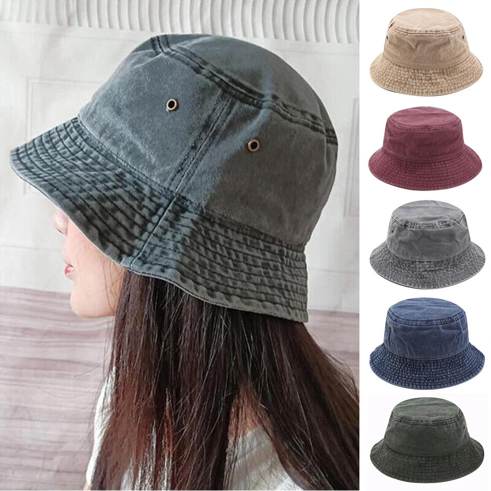 Custom Cacuss Cotton Bucket Hat, Jeans Brim Fishman Hat Summer, Spring,  Autumn Cap Unisex 3 - China Sport Cap and Cap price