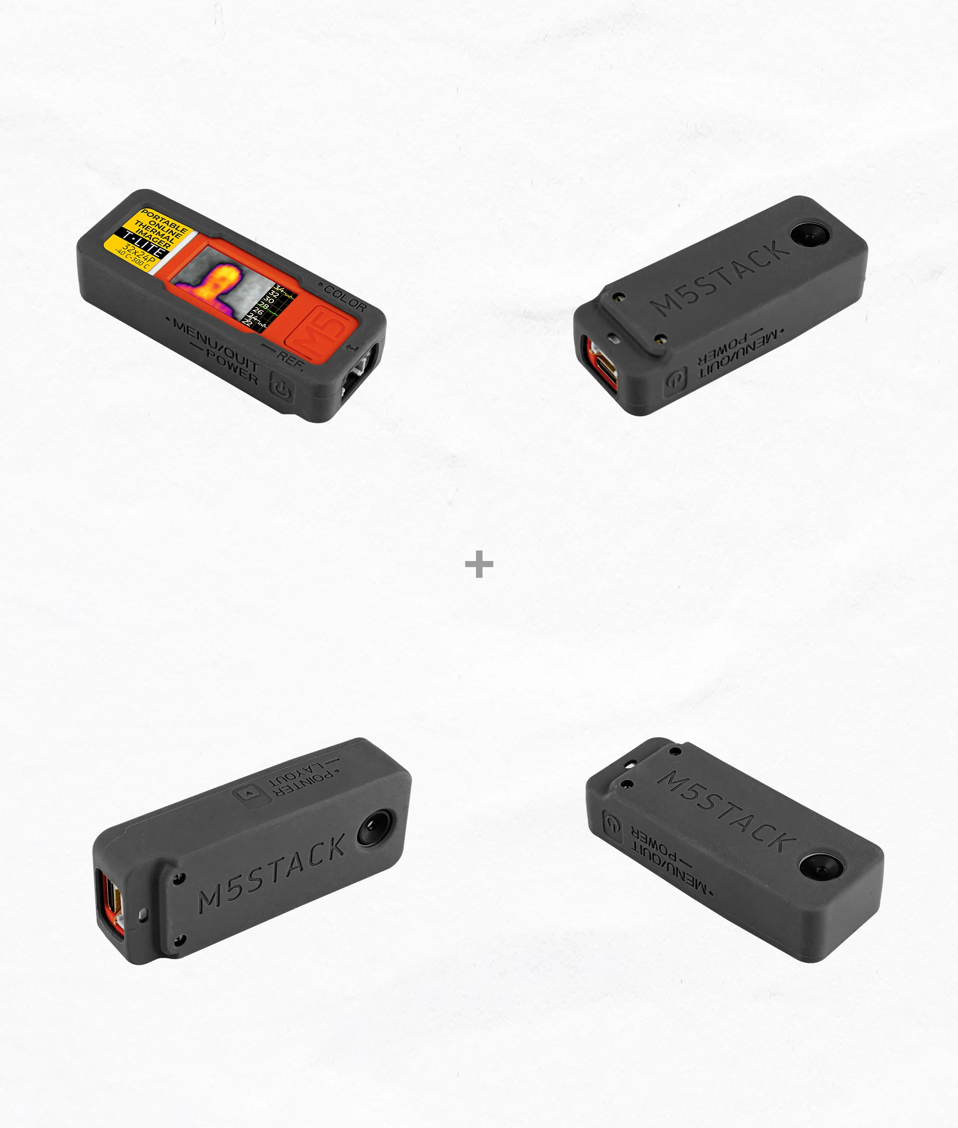 Official M5stick T-Lite Thermal Camera Dev Kit (MLX90640)