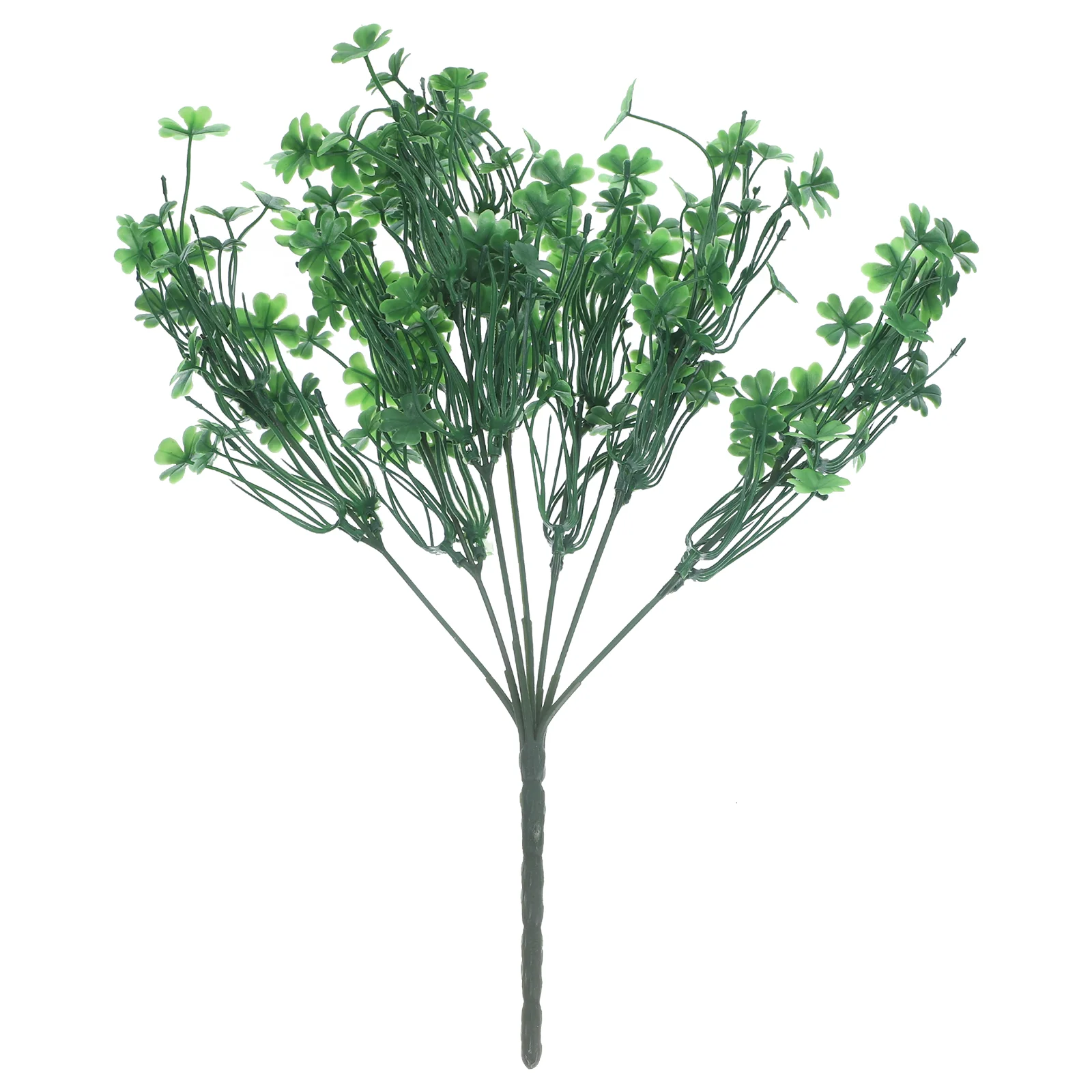 

Lifelike Shamrock Fake Plants for Indoors Party Plants Decoration Artificial Bushes for Outdoors St Patrick' s Day Party Decor
