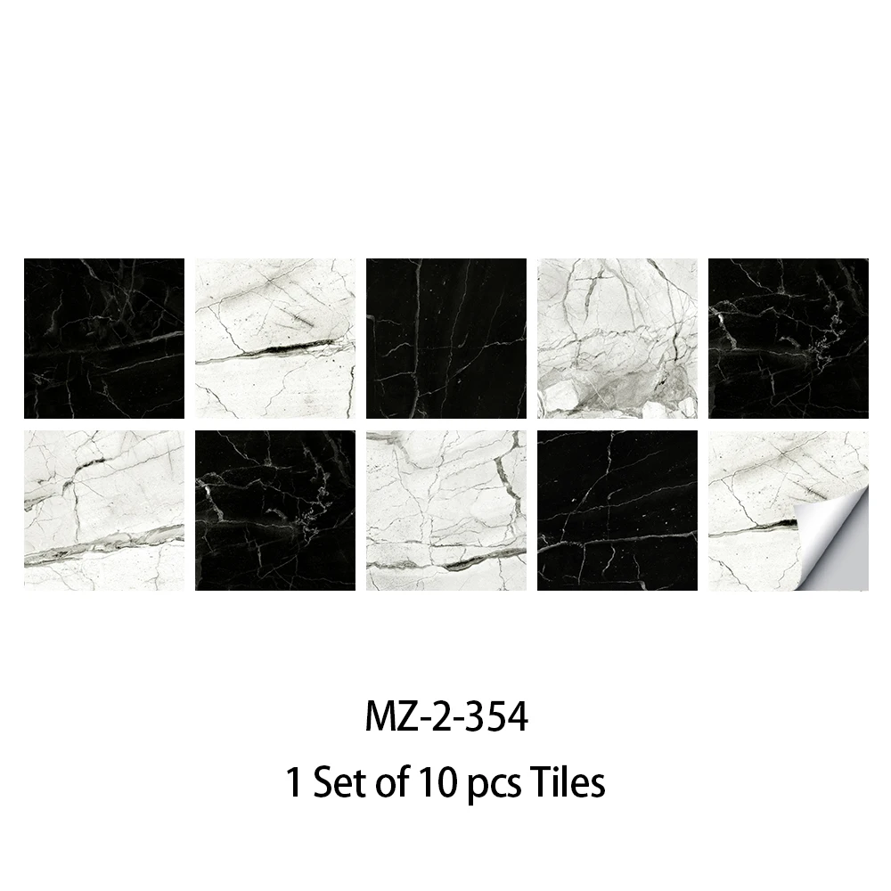 thumbnail image 1 of 29 estilos de azulejos con textura de mármol, adhesivos para cocina, armario, baño, decoración del hogar, película dura de cristal despegable y adhesiva, calcomanías de pared gruesas, 1 of 5