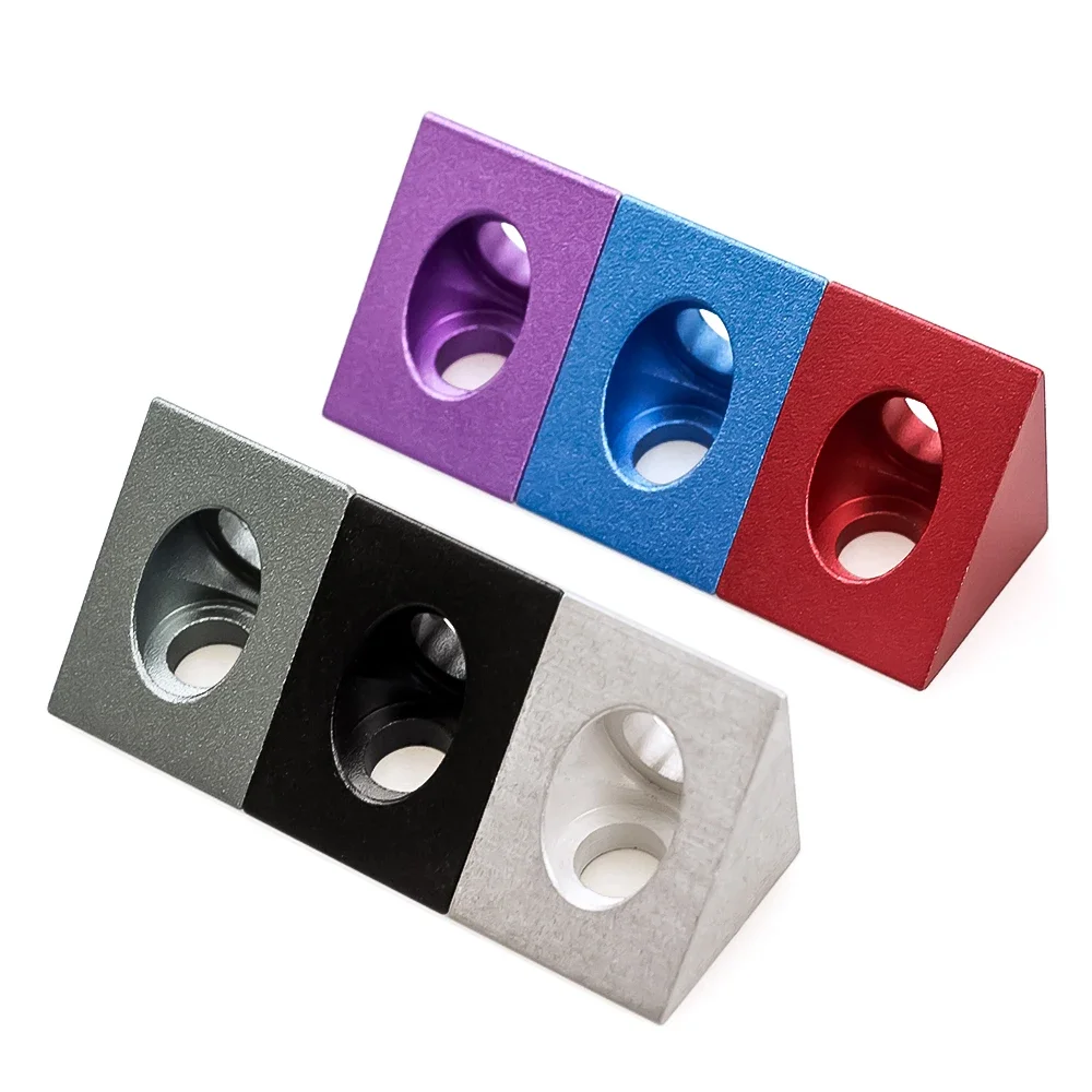 Openbuilds V-slot Angle Corner Connector 90 Degree Angle Bracket for Aluminum Profile 10Pcs aluminum connector