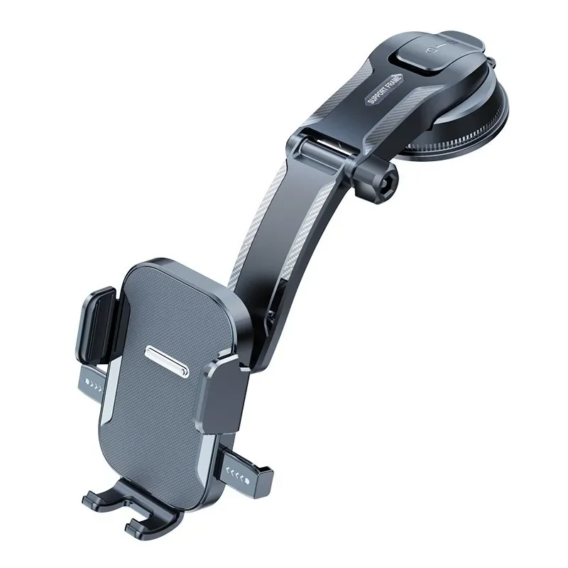 Three-axis adjustable car phone holder Vacuum locking adsorption 360° swivel holder for dashboard Driving car navigation