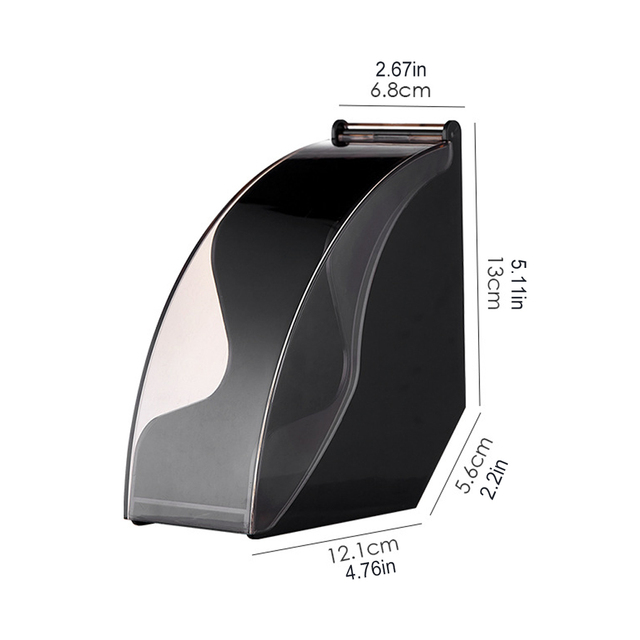 Filter Holder Kitchen Hand Drip Filtering Paper Box with Cover Paper Dispenser Rack Shelf Storage Stand Coffee Tools