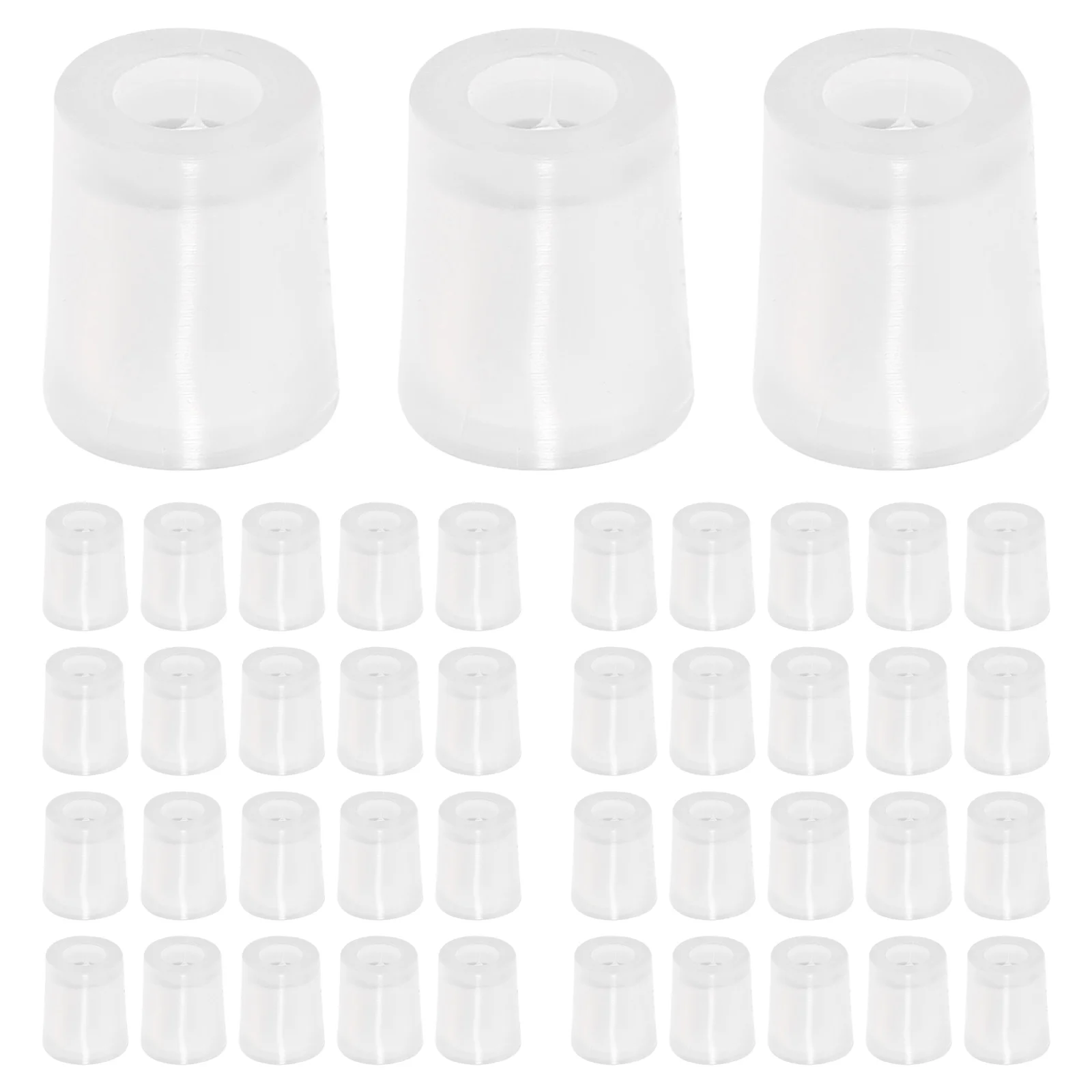 

50 Pcs Perfume Dispenser Tool Conversion Head Liquid Bottle Adapter for Syringe