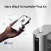 6L Humidifier For Bedroom, Smart Large Room Humidifier, Warm & Cool Mist, Plants, Baby, Top Fill, 60Hr Runtime, Quiet, High 3