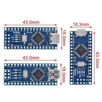 Mini / Type-C / Micro USB Nano 3.0 With the bootloader compatible Nano controller for arduino CH340 USB driver 16Mhz ATMEGA328P - Image 4