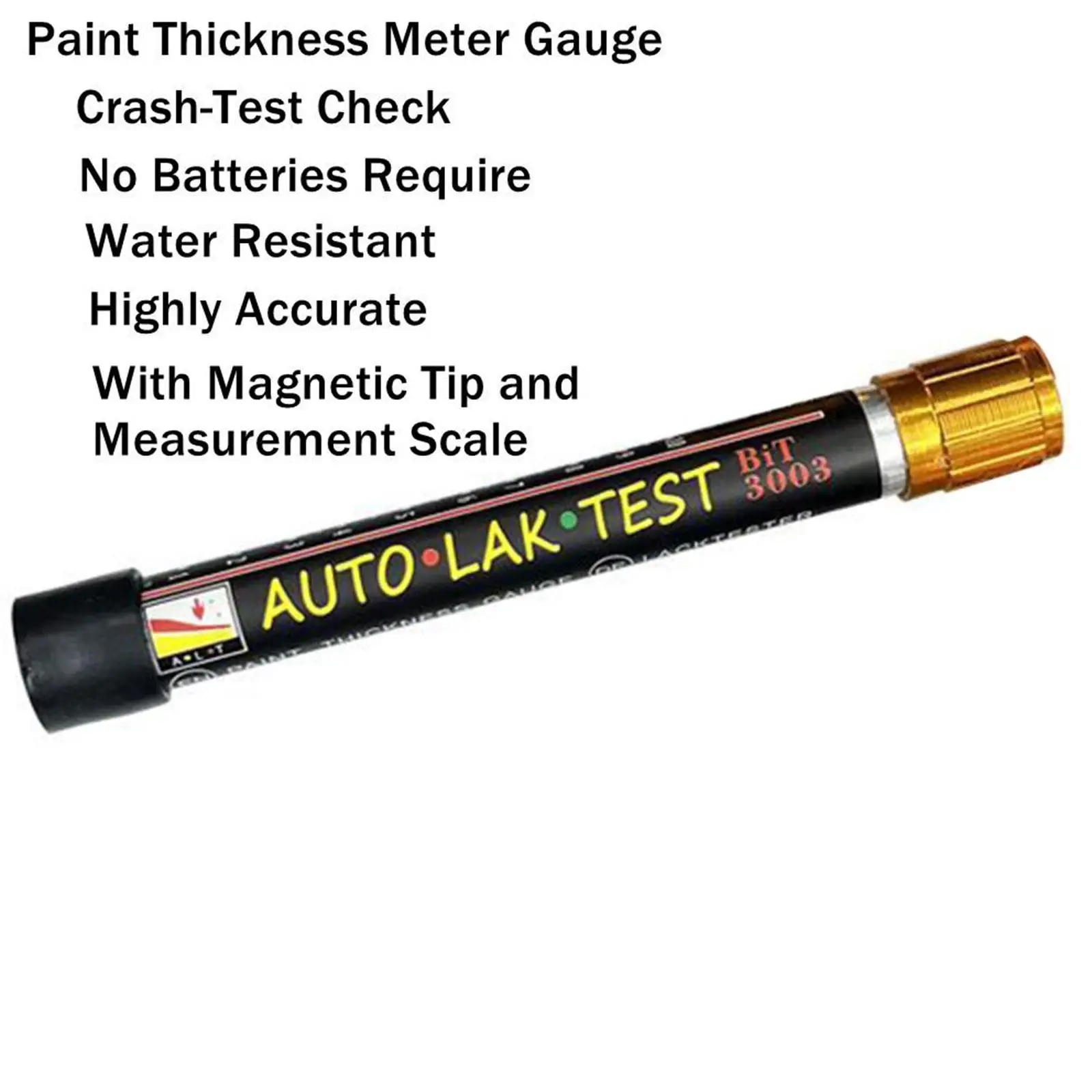 Car Paint Thickness Tester Pen Scale Portable Car Paint Coating Tester Meter For Body Meter Tools