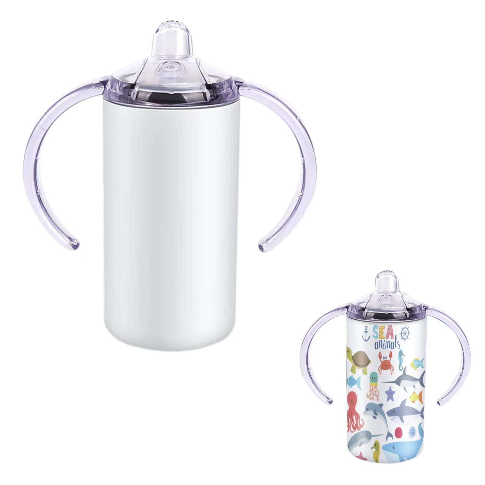

Вакуумная Изолированная бутылка для воды из нержавеющей Стали Sippy Tumbler с ручкой, большая емкость, сублимационная вода
