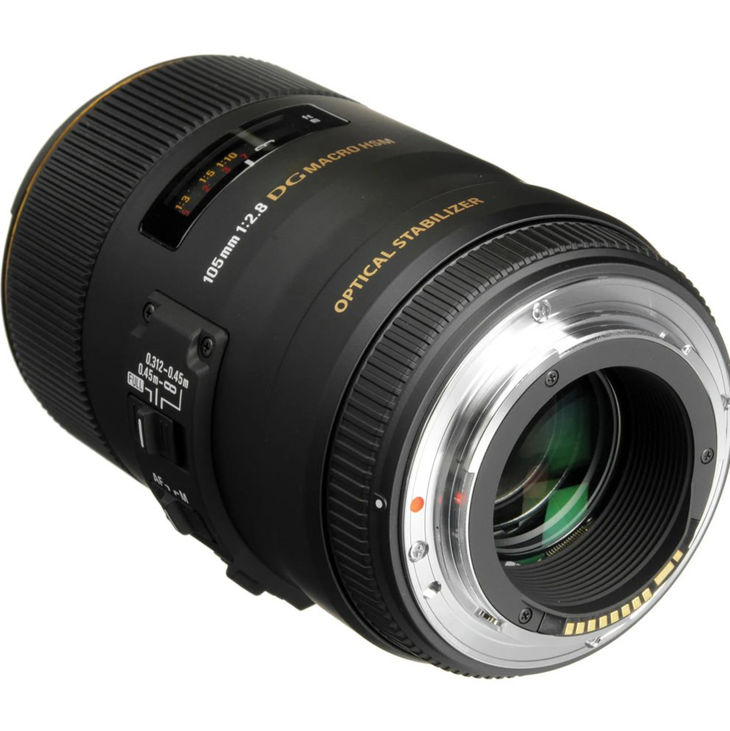 시그마 105mm f/2.8 EX DG OS HSM 매크로 렌즈 (캐논 카메라용, 니콘 카메라 렌즈용) 100%