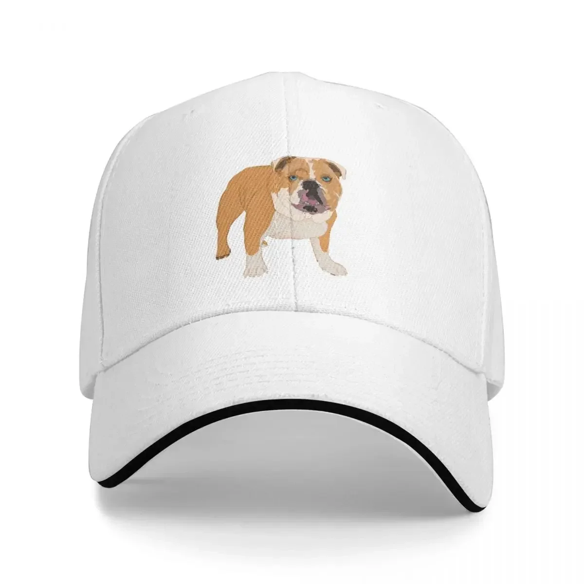 

French Bulldog Cap Fashion Casual Baseball Caps Adjustable Hat Hip Hop Summer Unisex Baseball Hats Polychromatic Customizable