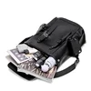 New Fashion Backpack Men Luxury Solid Leather Men's Backpack Business Travel Laptop Backpack Male High Capacity School Bag 6