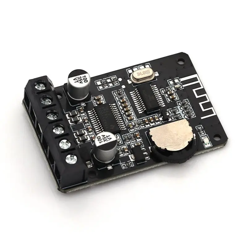 A42Z-5PCS XY-P15W 디지털 증폭기 모듈 고전력 DC12V/24V 10W/15W/20W 스테레오 블루투스 5.0 전력 증폭기 보드