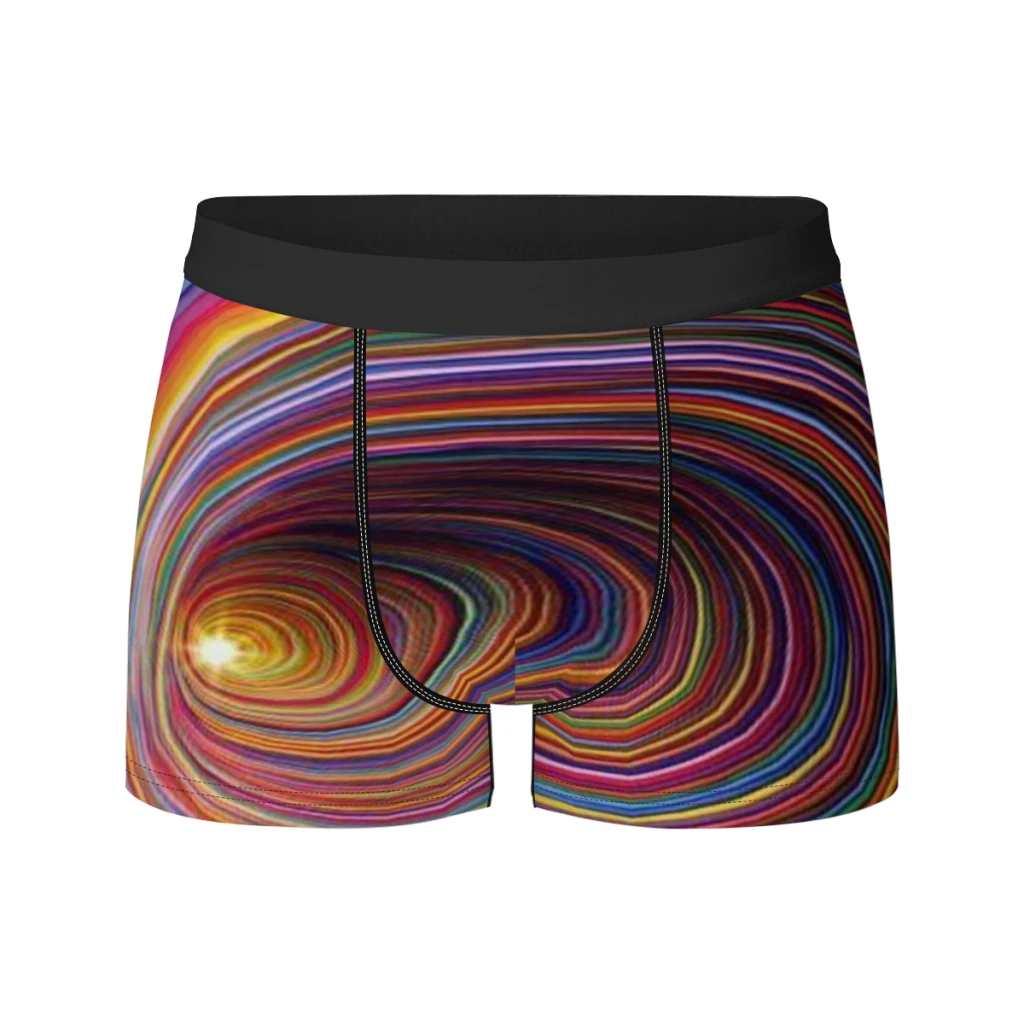 thumbnail image 1 of Calzoncillos tipo bóxer para hombre, divertidos, hipnóticos, de vértigo, transpirables, ropa interior para hombre, 1 of 5