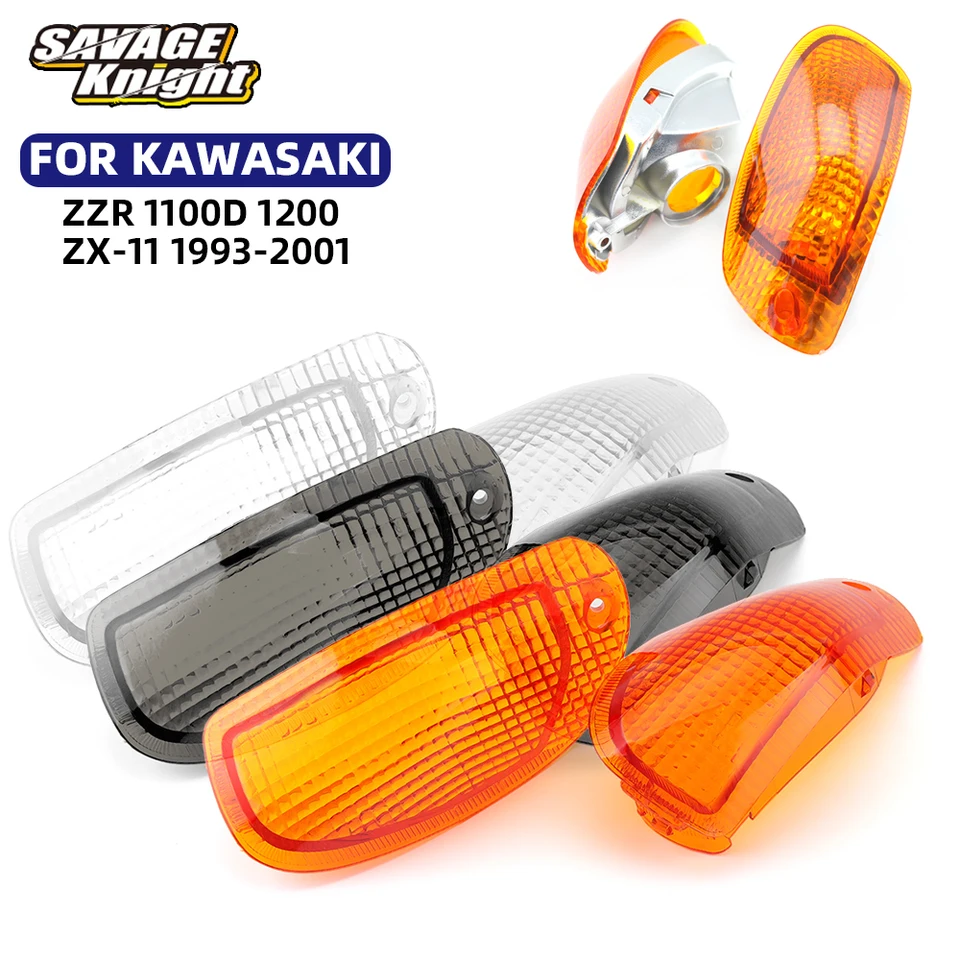 thumbnail image 2 of BikeMaster Front Left Turn Signal & Lens For Kawasaki ZL900 Eliminator (1985-1986) - Orange 2 of 6