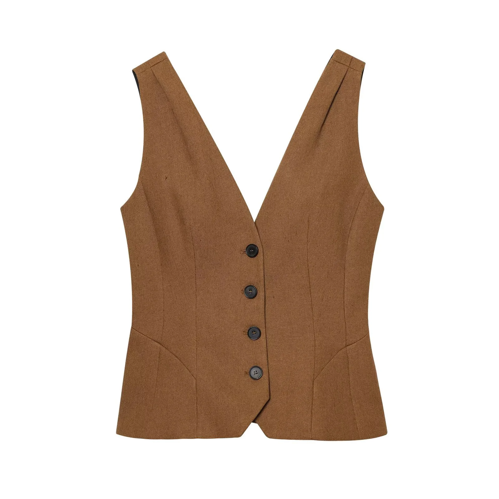 Brown vest