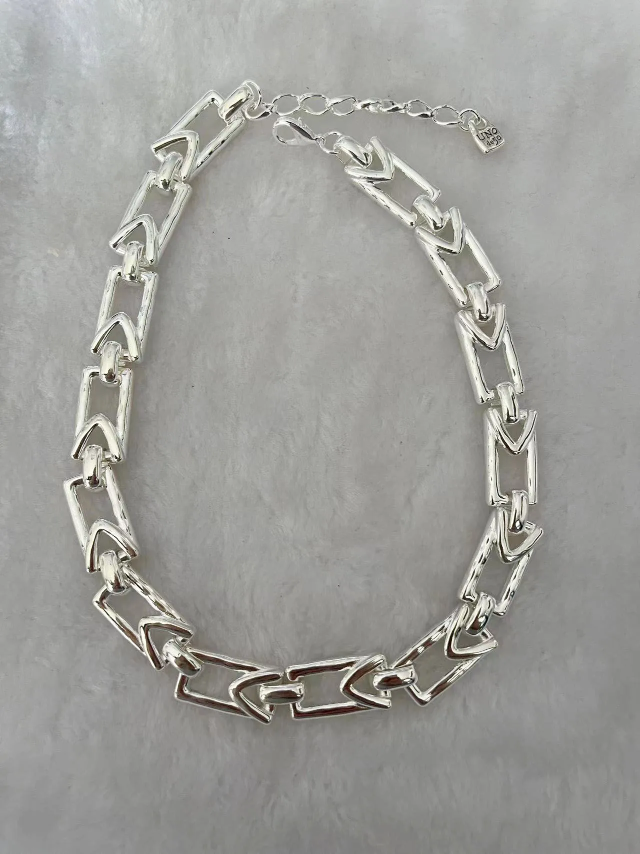 YS 2024 Fashion Popular 925 Silver Classic UNO DE 50  Bracelet Necklace for Women Jewelry Gift Free Delivery Dropshippring