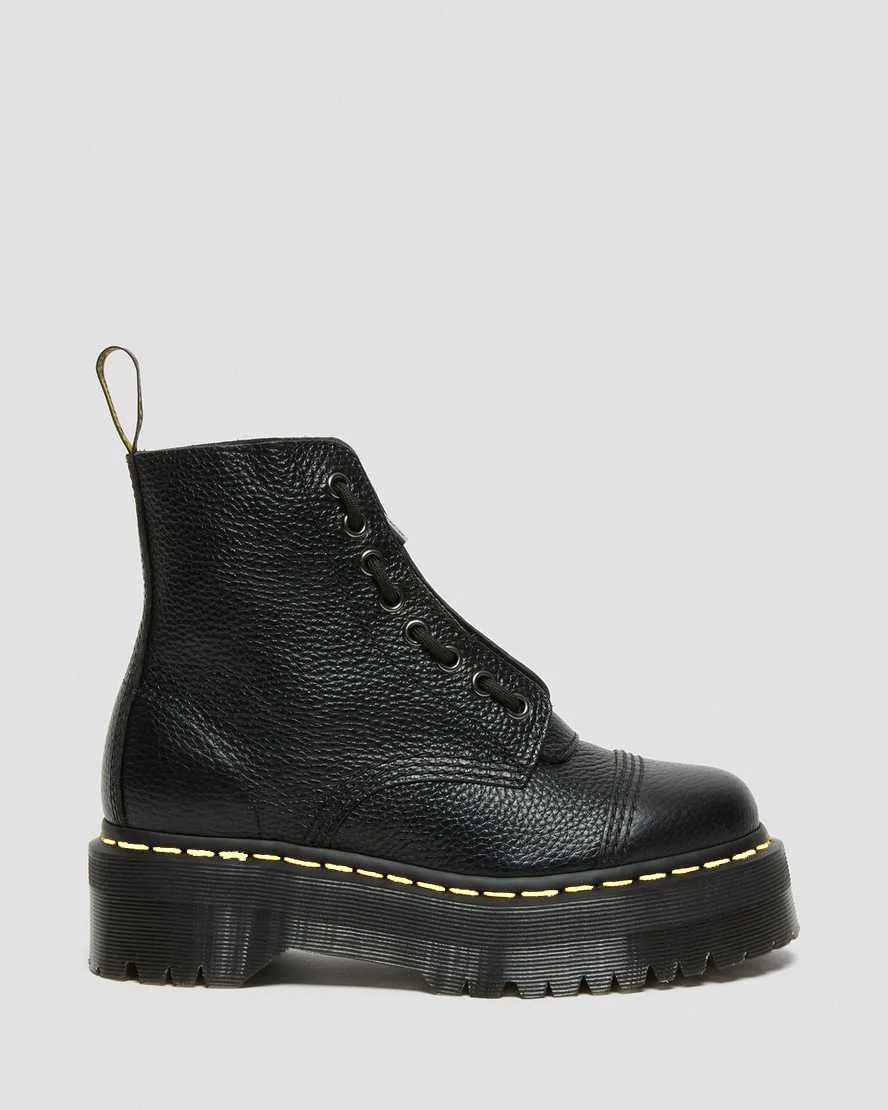 Martens Vrouwen Laarzen Sinclair Lederen Platform Laarzen Pantshoes Fashion  Trend Punk Britse Stijl Motorlaarzen Hoogte Toenemende - AliExpress