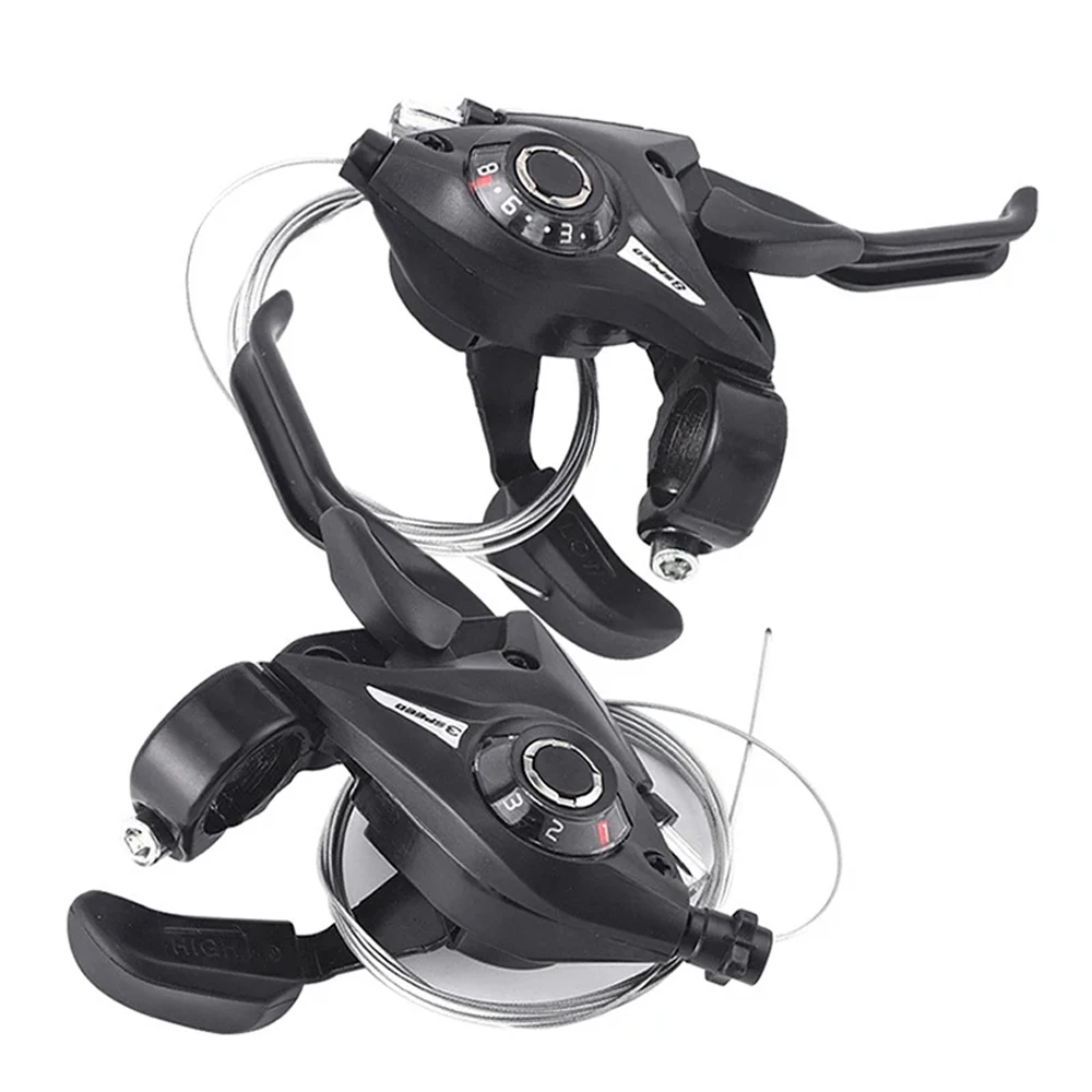 

Bike Derailleur 21/24 Speed Switch MTB Bicycle Shifter Levers Brake with Shift Cable Cycling Disc Handle Bike Trekking Parts