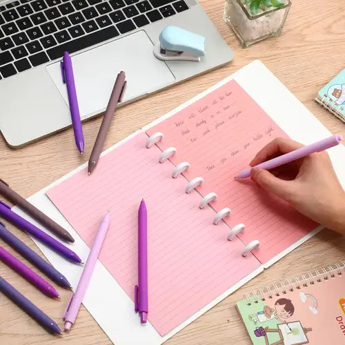 25 Pcs Elegant high-end Morandi Ballpoint Pens Cute Pen Colorful Fancy Gifts Teachers Students Staff Office School Home Gifts - Image 4