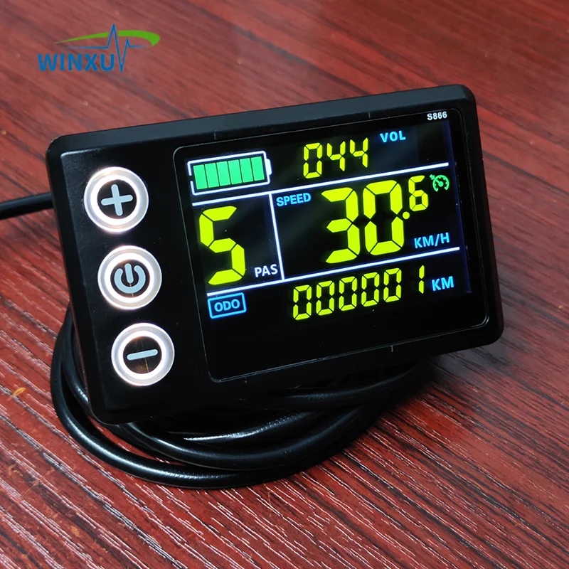 Kit Controller S866 Per Bici Elettrica - Display LCD, 48V/60V 500W - Foto 5