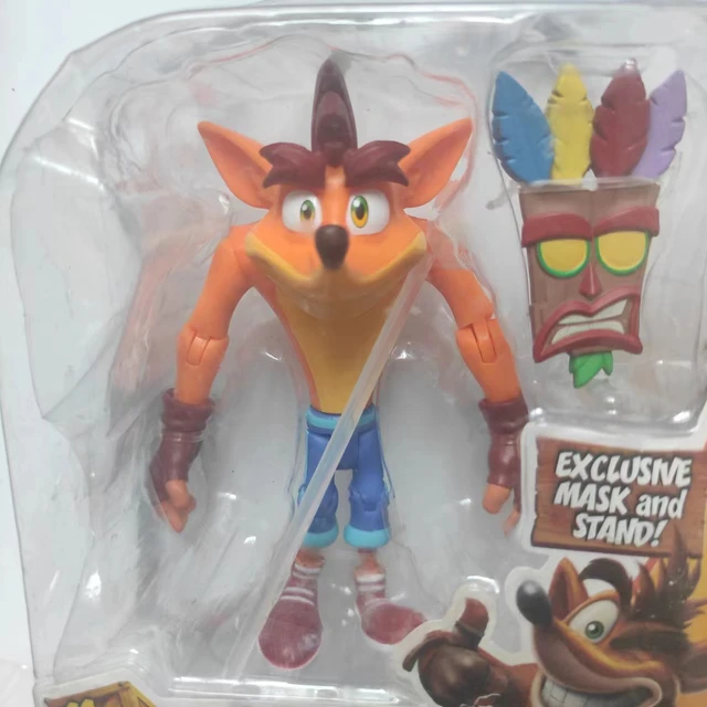 Crash Bandicoot Smash Box Surprise HE21522 | Collectable Retro Gaming  Figure for Kids