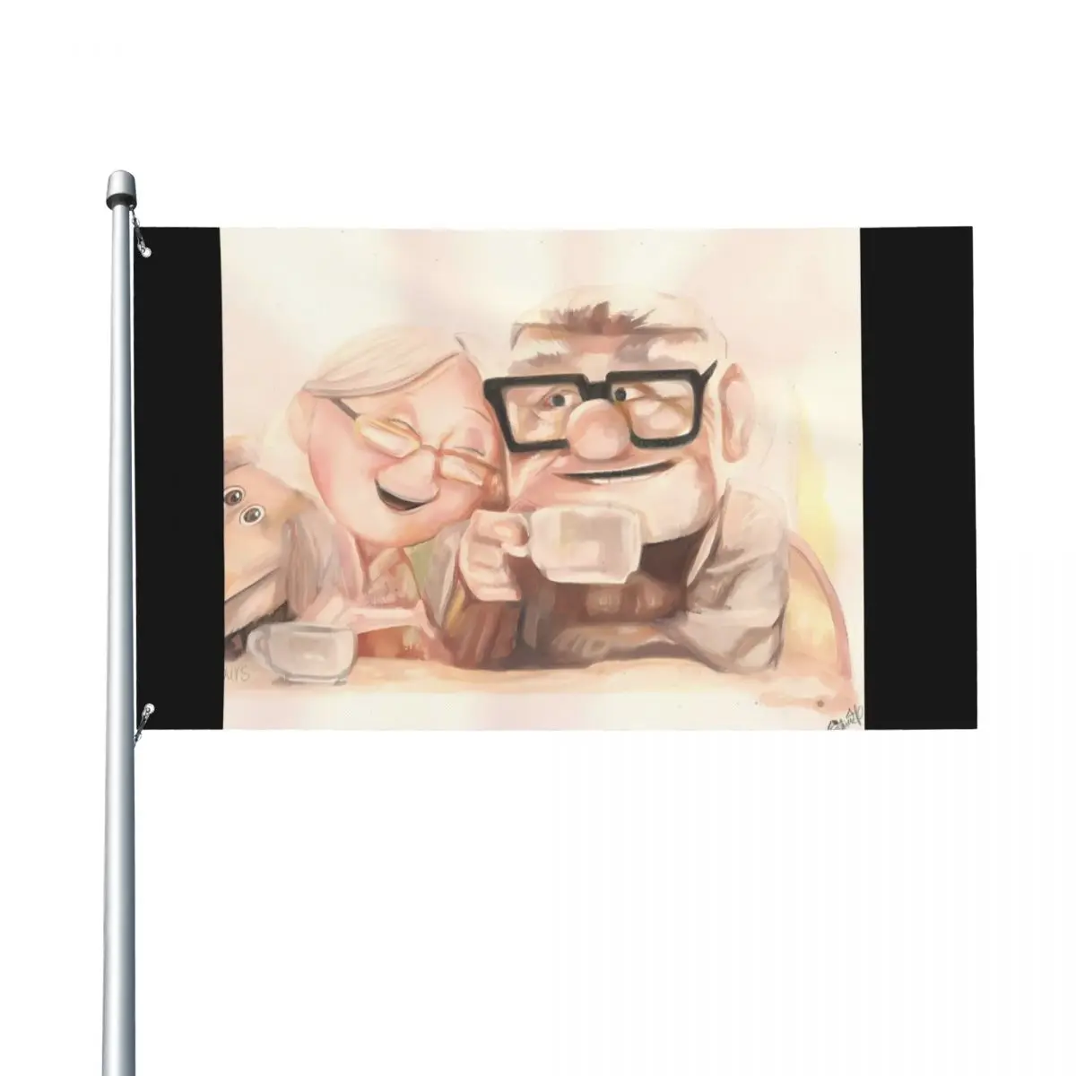 Up Movie - Carl Ed Ellie Pride Flag Banner Regalo Stampato Home Outdoor Pride Bandiera Uruguay Pride Bandiera Della Francia