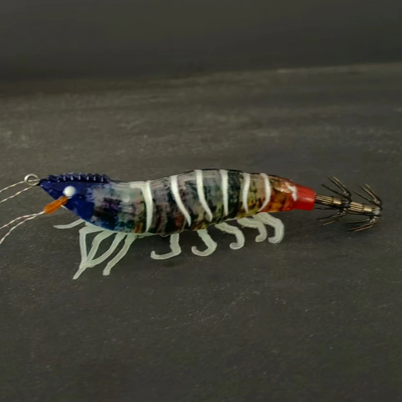 1pc Webfoot Octopus Egi Octopus Shrimp Bait Luminous Cuttlefish Horizontal Fishing Lure Short Arm Octopus Fishing Lure 쭈꾸미 에기