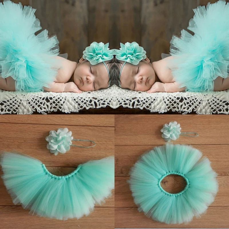 

14 Styles Tutu Skirt Newborn Photography Clothing Baby Girl First Birthday Outfit Toddler Clothes Tulle Puffy Skirt Headband