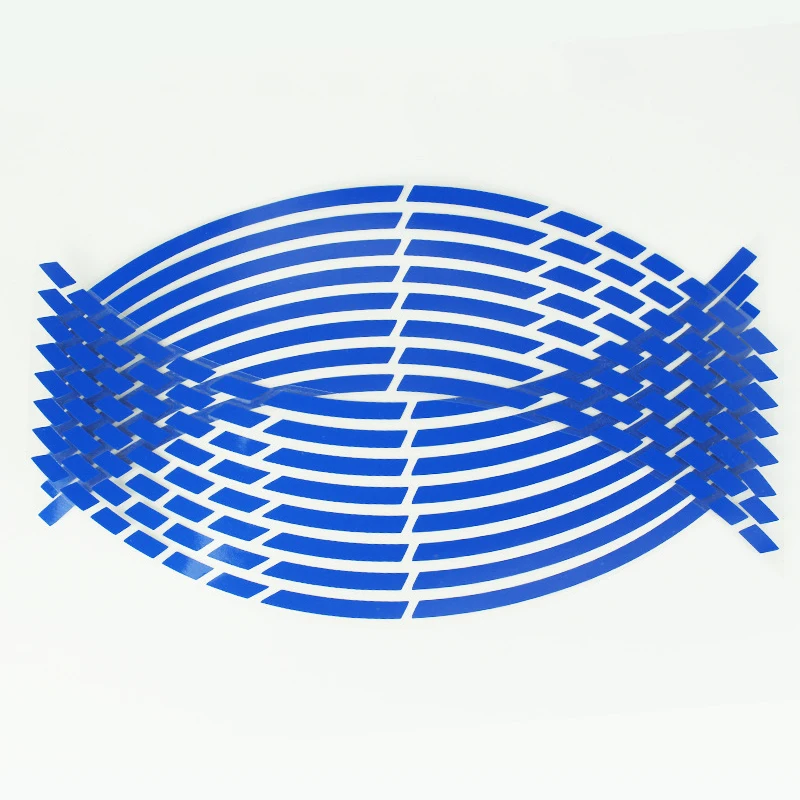 16Pcs/set Car Motorcycle Wheel Tire Rim Reflective Stickers Auto Motorbike Night Safety Driving Sticker Decals Moto 
