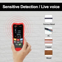 UNI-T Wall Scanner UT387E UT387S UT387LM 4 In 1 Metal Detector Wood Stud Finder AC Voltage Live Cable Wires Depth Tracker 2