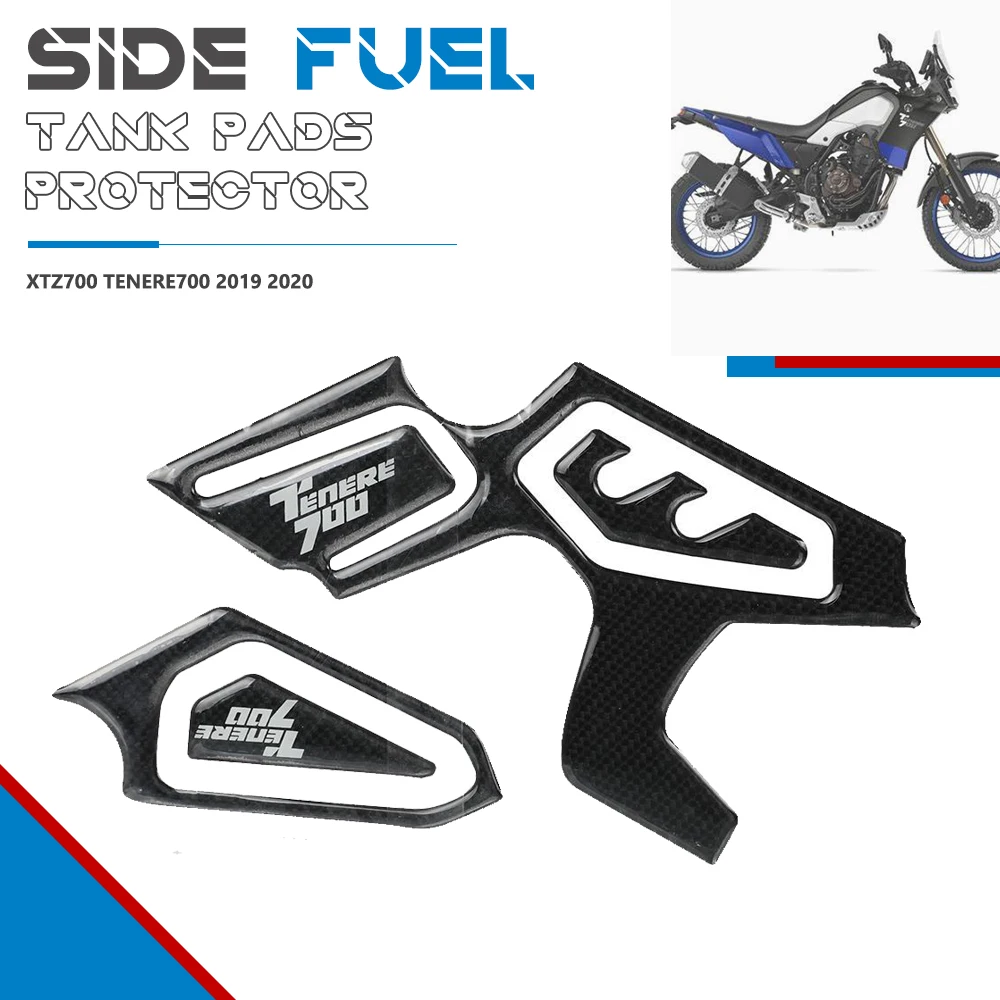 

FOR YAMAHA Tenere 700 XTZ 700 2019-2020 Motorcycle Sticker Anti slip Fuel Tank Pad Decal Knee Side Fuel Traction Pad Tenere700