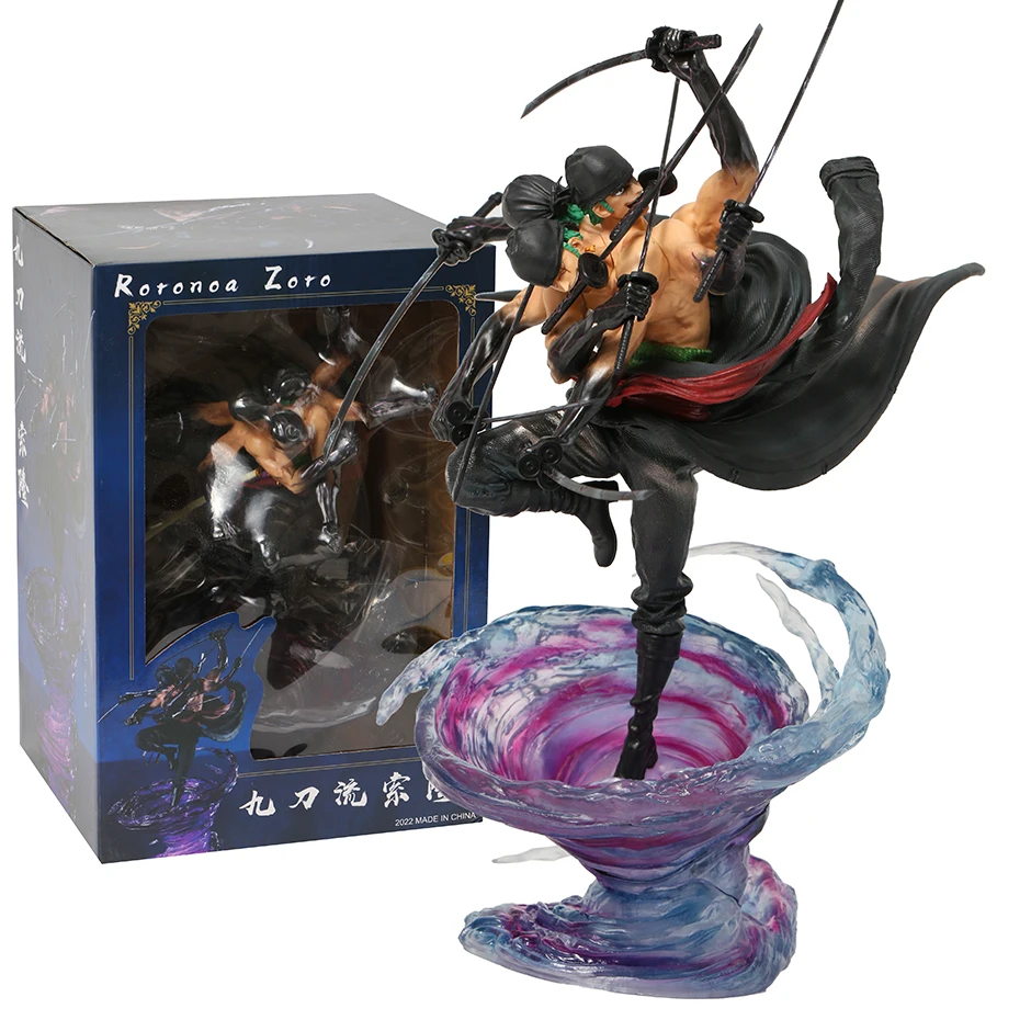 

Figural One Piece Roronoa Zoro Wa-Maximum Ver GK Statue Figure Collection Model Doll For Gift