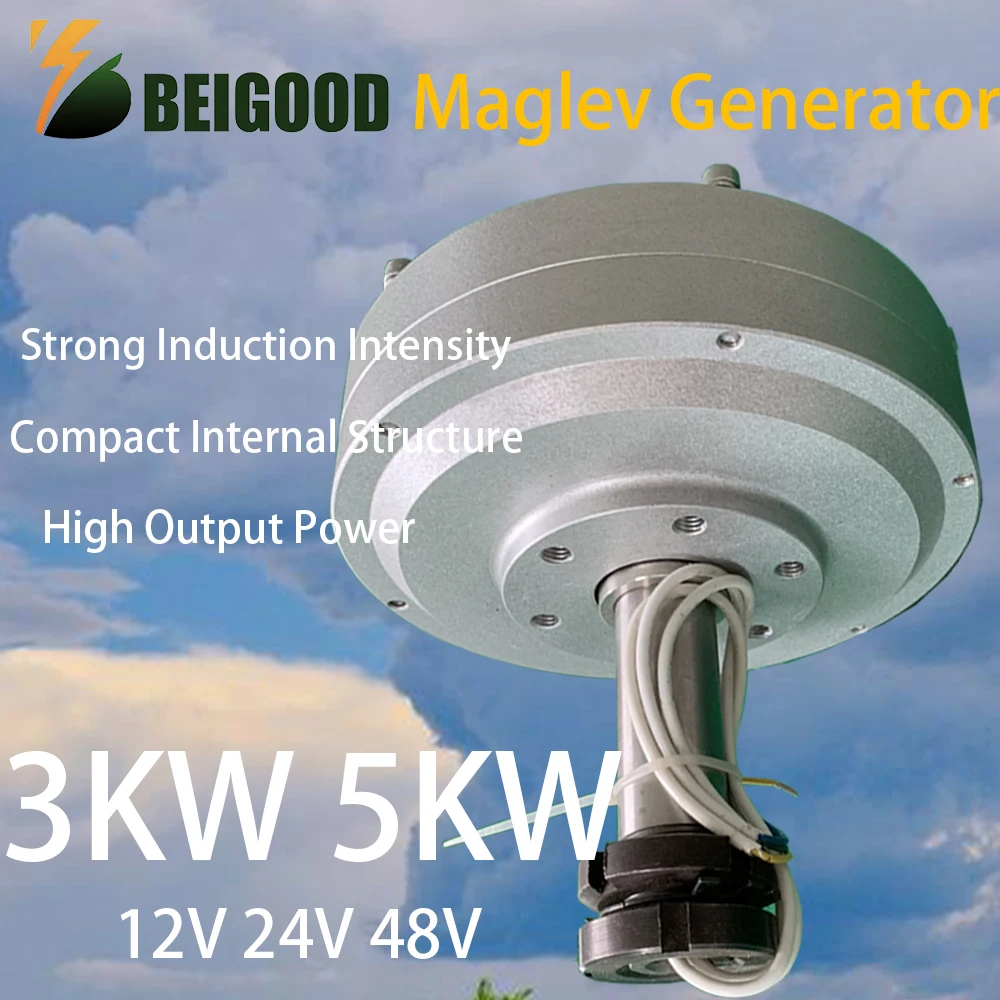 Low-Star-Speed-Coreless-Rare-Earth-Permanent-Magnet-Gerador-Alternador ...
