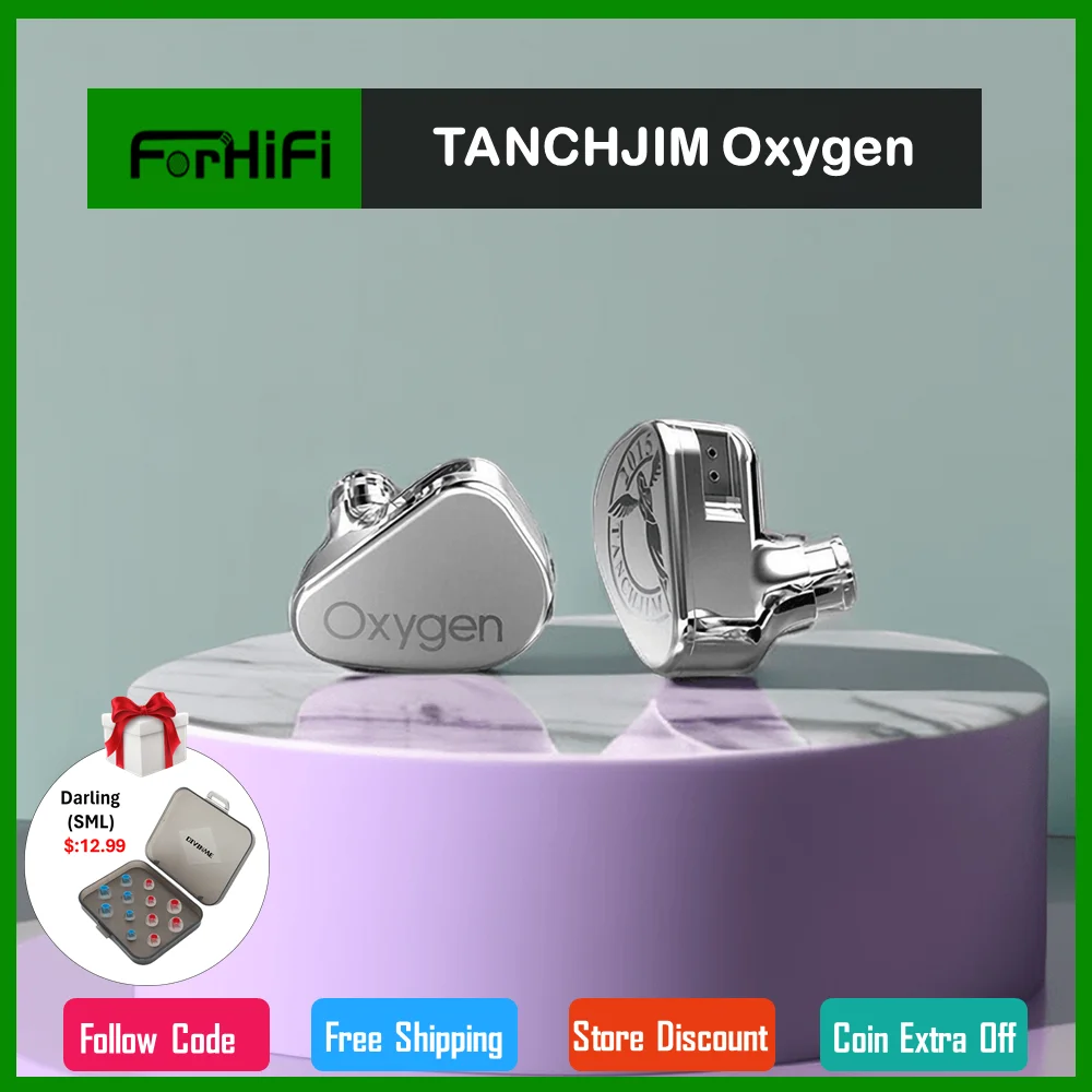 

Динамический драйвер TANCHJIM Oxygen 10 мм, наушники-вкладыши с углеродной нанотрубкой, диафрагмой DD IEMs, наушники с высоким разрешением, кабель из золотистого и серебристого сплава