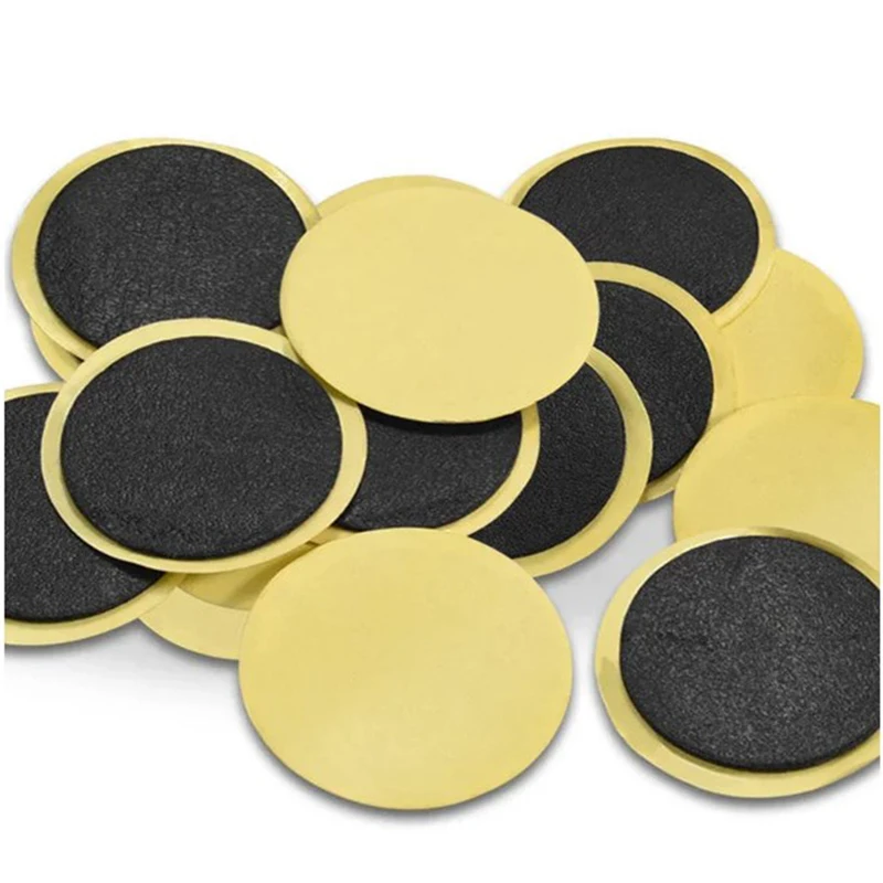10/20/30/50pcs Bicycle Glue-free Tire Patches Bike Tire Patch Tool Without Glue No-glue Adhesive Quick Drying Bike Accessories