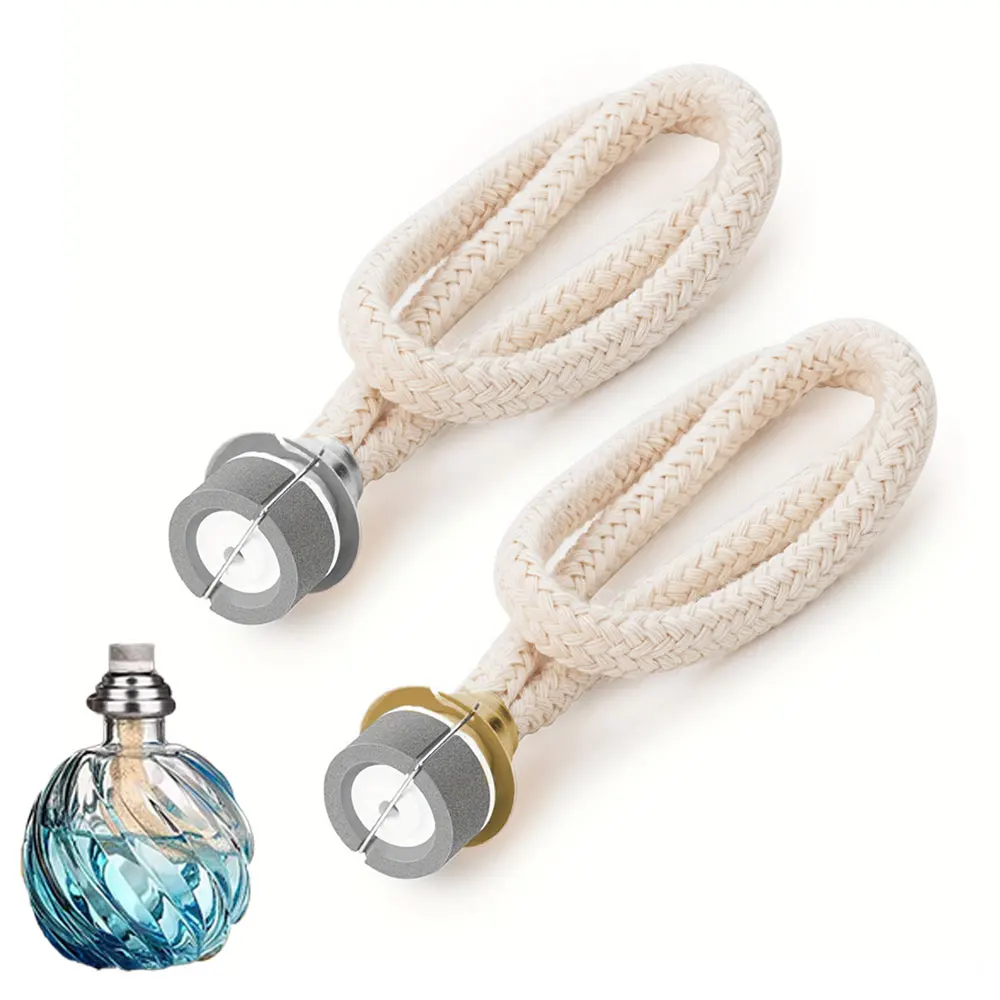 Replacement Oil Lamp Wick DIY Catalytic Fragrance Aromatherapy Accessories Diffuserp Parfum Glass Bottle Burner Fuse