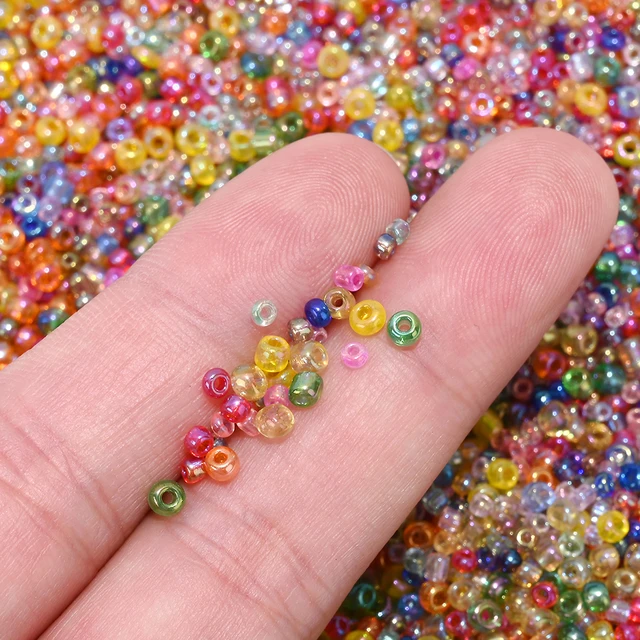 300/500Pcs 3mm Czech Glass Seed Beads Mixed Color Loose Spacer Beads For  Jewelry Making Diy Necklace Bracelets Accessories - AliExpress